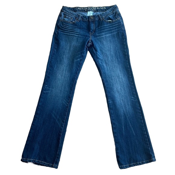 Canyon river blues classic boot medium wash size 8 western Y2K - Picture 1 of 8
